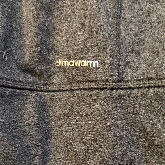 Adidas Charcoal Hoodie with Red Emblem - Picture 6 of 6